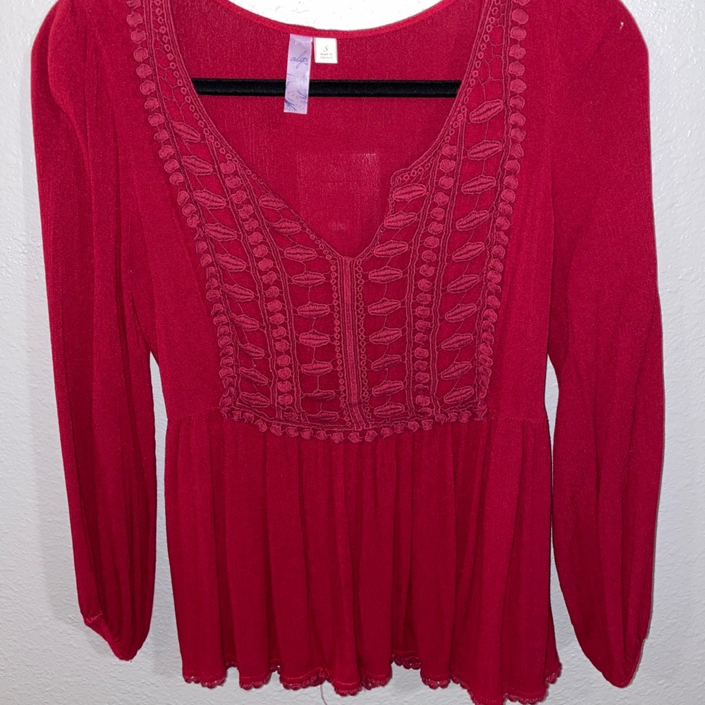Babydoll Lace Boutique Shirt